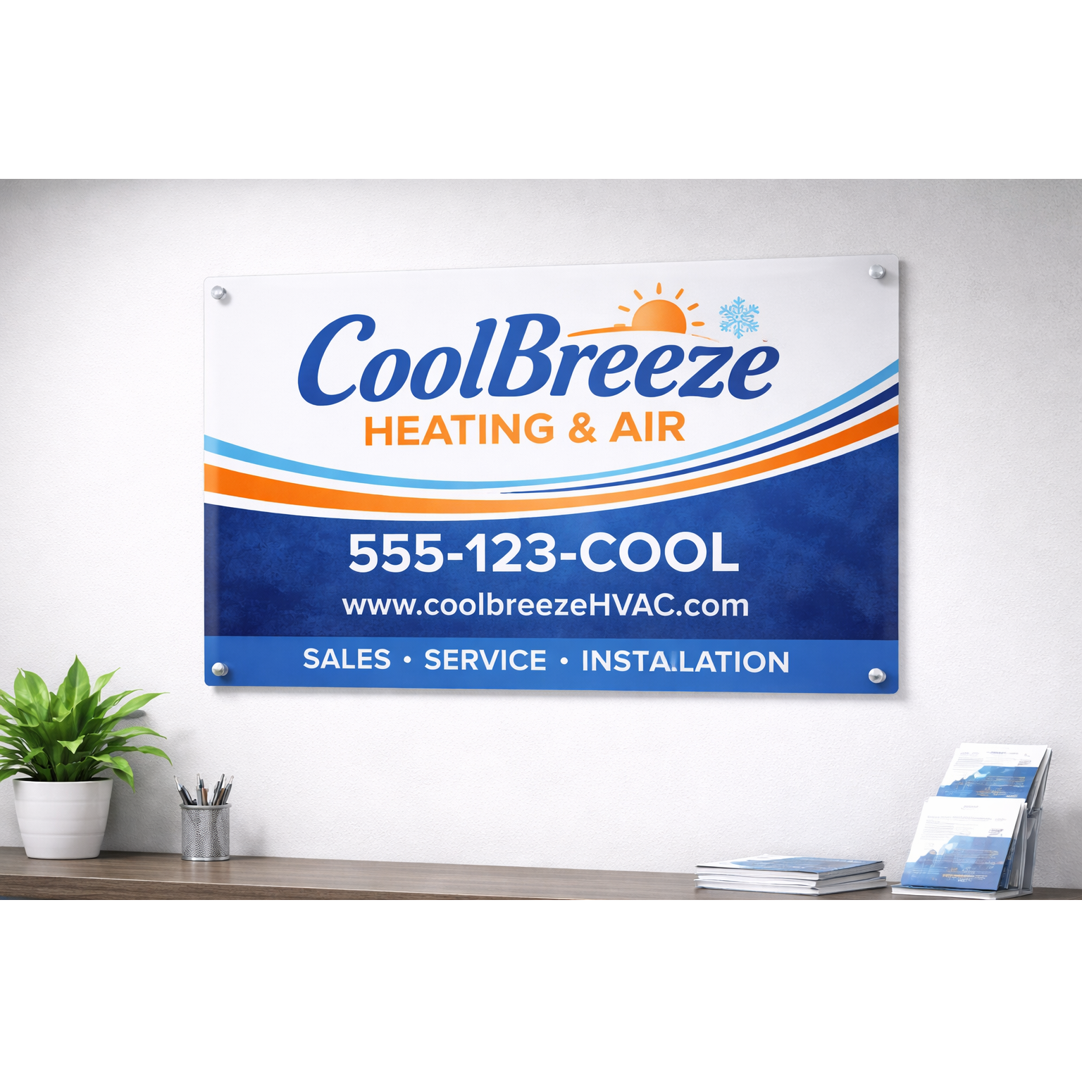 Acrylic Wall Sign - 24 x 36